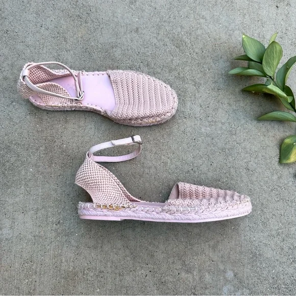 Splendid Jean Espadrille Flats in Blush 7 - Picture 7 of 11